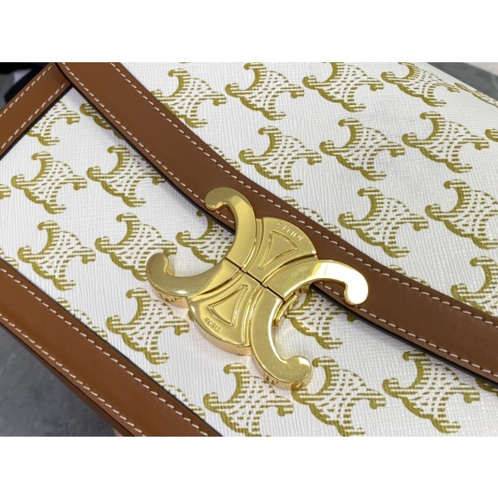 CELINE Medium Triumphal Arch Old Flower Tofu Bun 〰️ Model: 191242